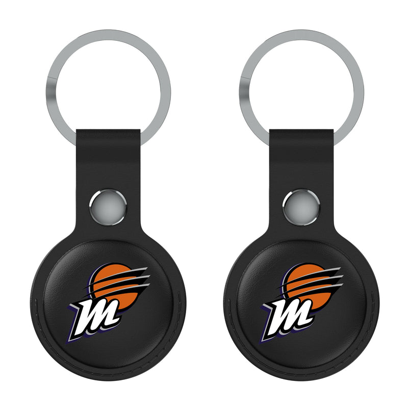 Phoenix Mercury Insignia AirTag Black Airtag Holder 2-Pack