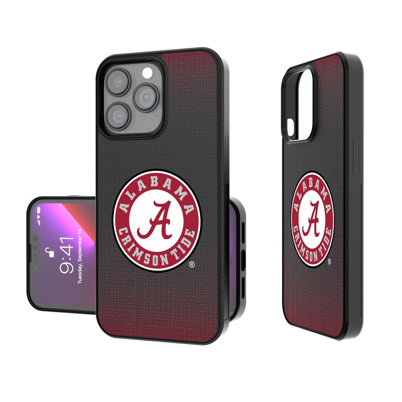 University of Alabama Crimson Tide Linen iPhone Bump Phone Case