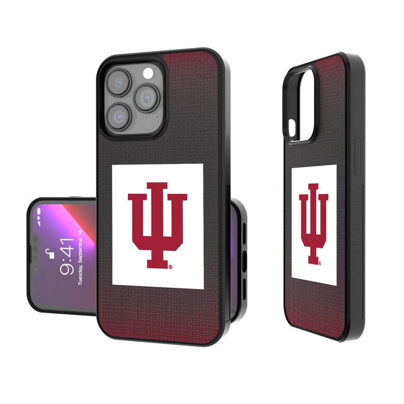 Indiana University Hoosiers Linen iPhone Bump Phone Case