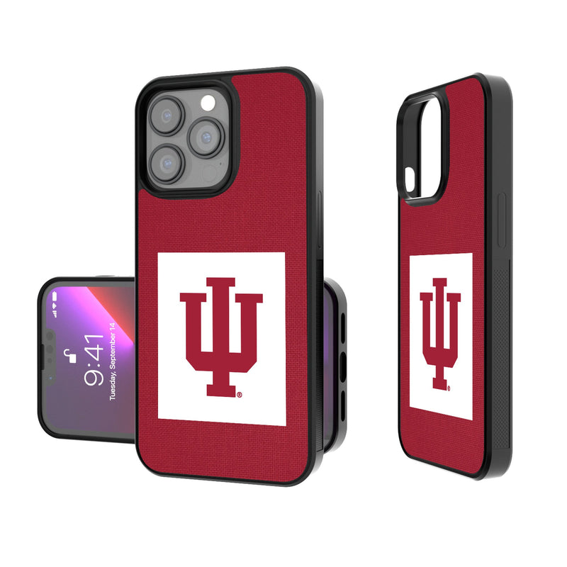 Indiana University Hoosiers Solid iPhone Bump Phone Case