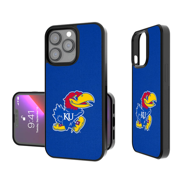 University of Kansas Jayhawks Solid iPhone Bump Phone Case