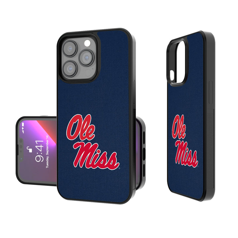 University of Mississippi Rebels Solid iPhone Bump Phone Case