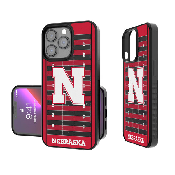 University of Nebraska Huskers Block N Field iPhone Bump Phone Case