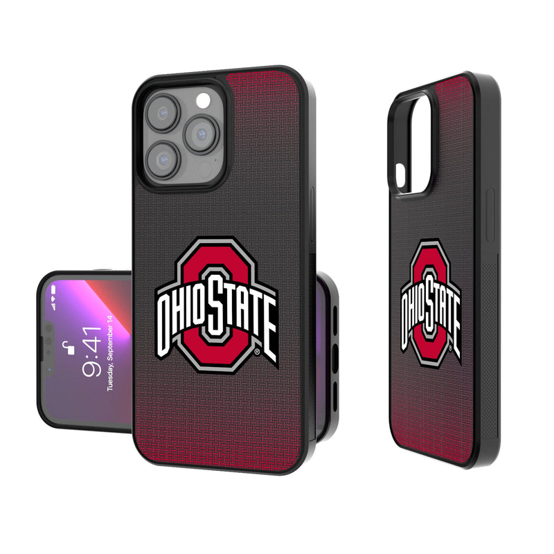 Ohio State University Buckeyes Linen iPhone Bump Phone Case