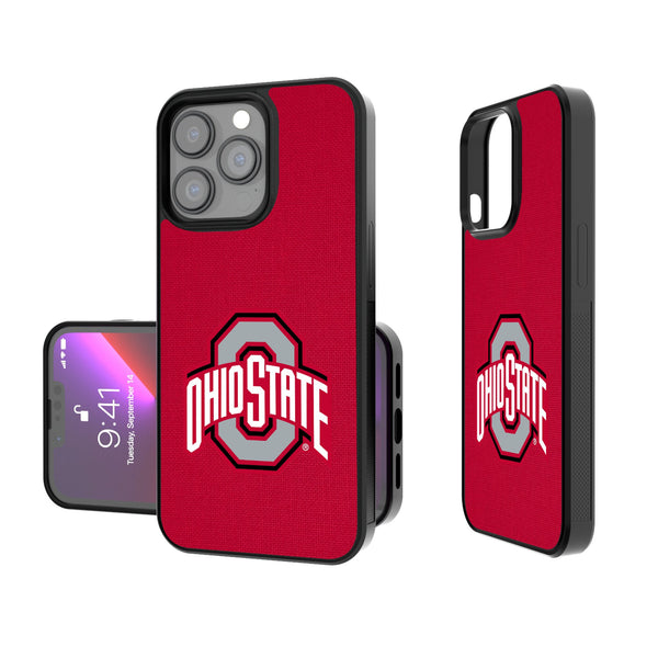 Ohio State University Buckeyes Solid iPhone Bump Phone Case