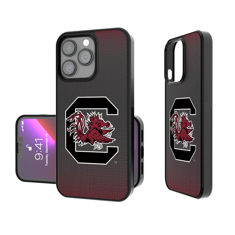 University of South Carolina Gamecocks Linen iPhone Bump Phone Case