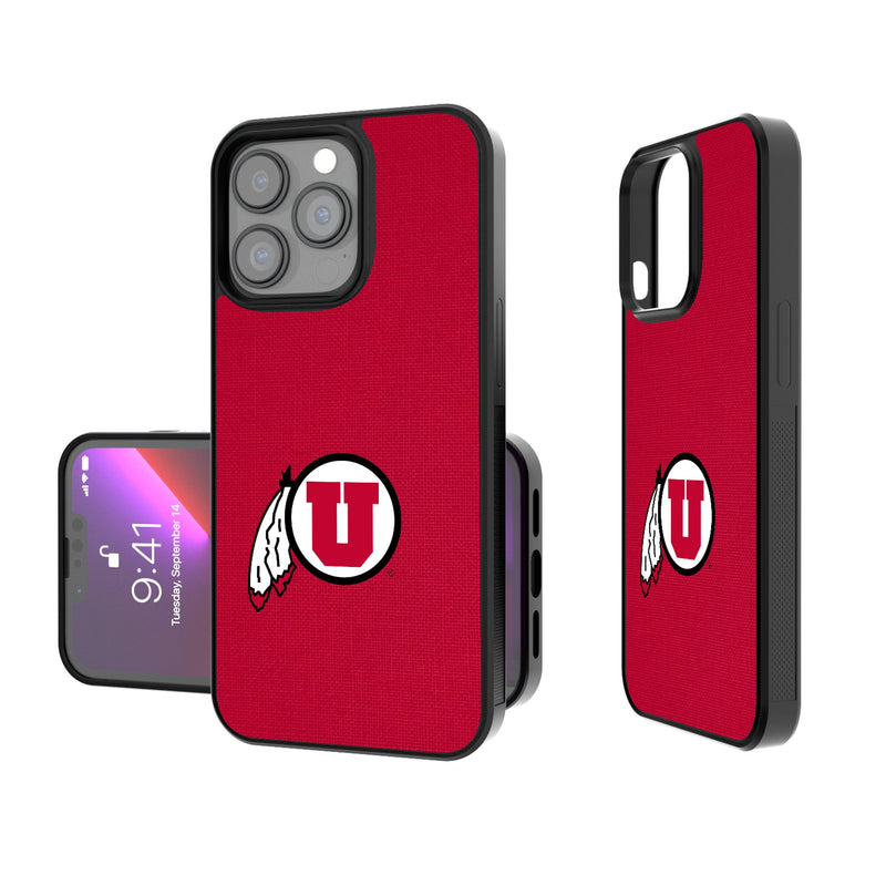 University of Utah Utes Solid iPhone Bump Phone Case