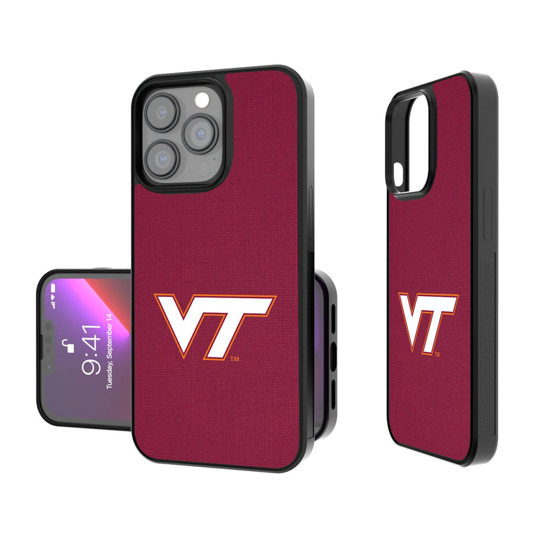 Virginia Tech Hokies Solid iPhone Bump Phone Case