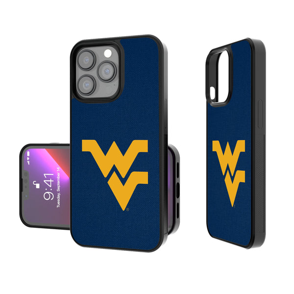 West Virginia University Mountaineers Solid iPhone Bump Phone Case