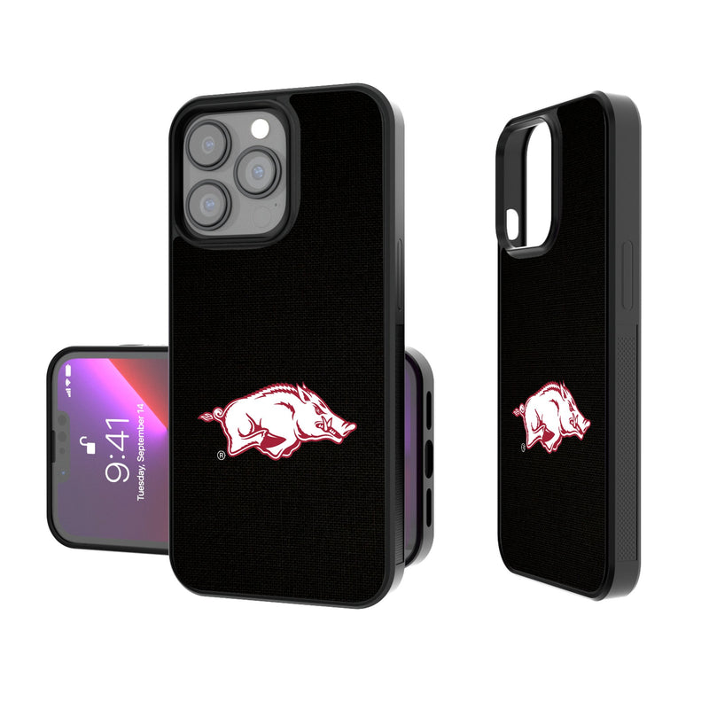 University of Arkansas Fayetteville Razorbacks Solid iPhone Bump Phone Case