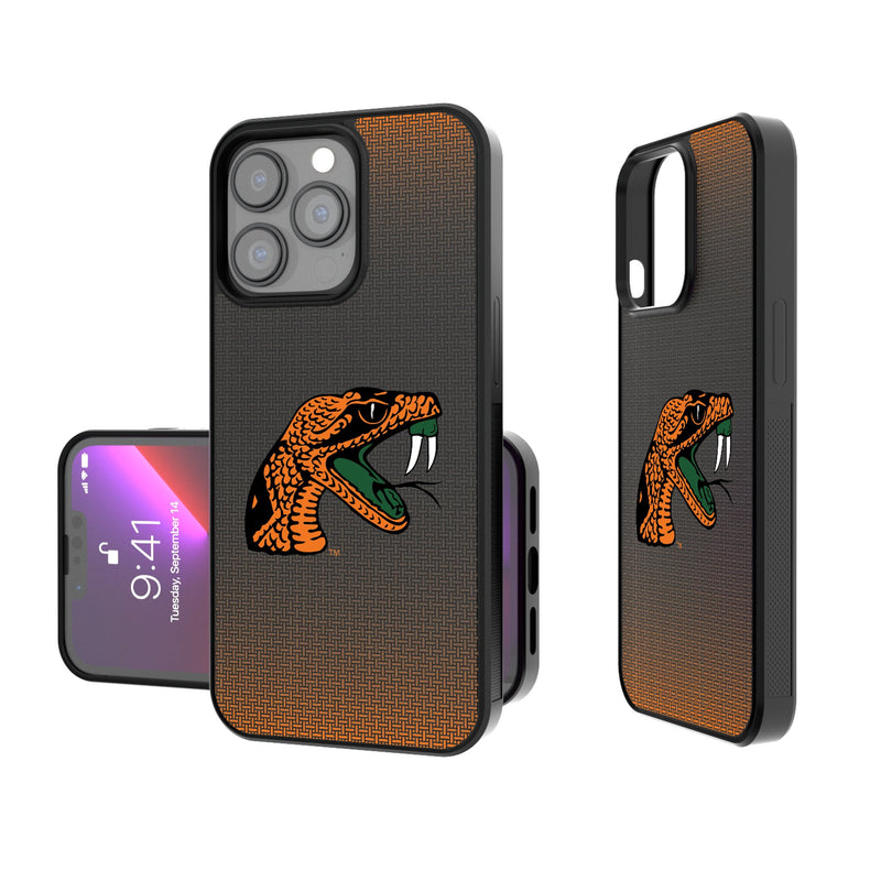 Florida A&M University Rattlers Linen iPhone Bump Phone Case