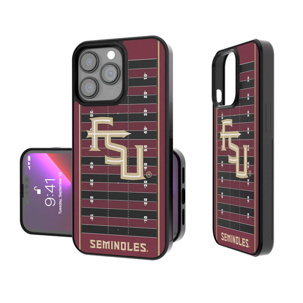 Florida State University Seminoles Athletic Wordmark Field iPhone Bump Phone Case