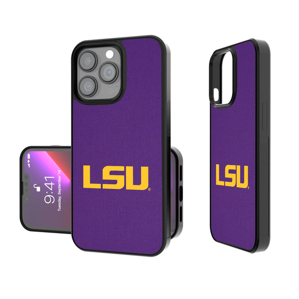 Louisiana State University Tigers Solid iPhone Bump Phone Case