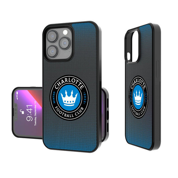 Charlotte FC  Linen iPhone Bump Phone Case