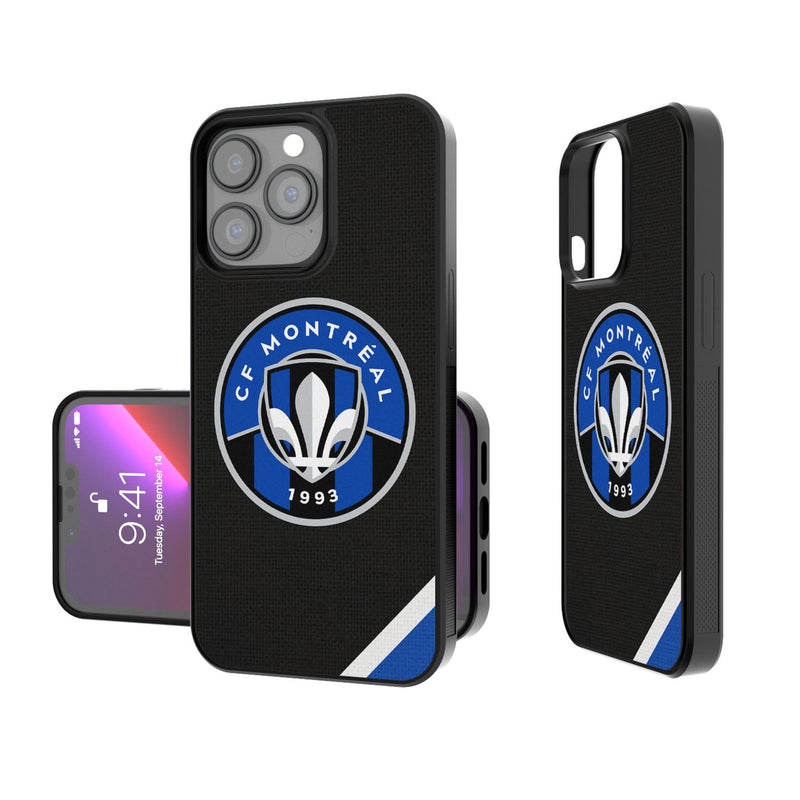 CF Montreal  Diagonal Stripe iPhone Bump Phone Case