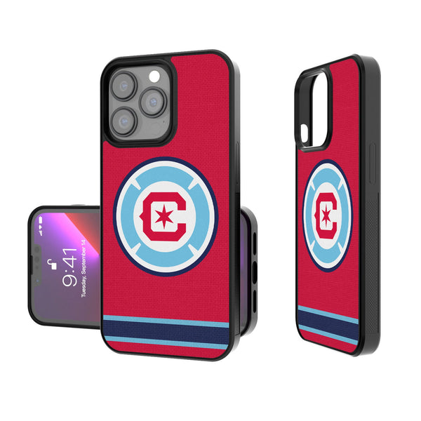 Chicago Fire  Stripe iPhone Bump Phone Case