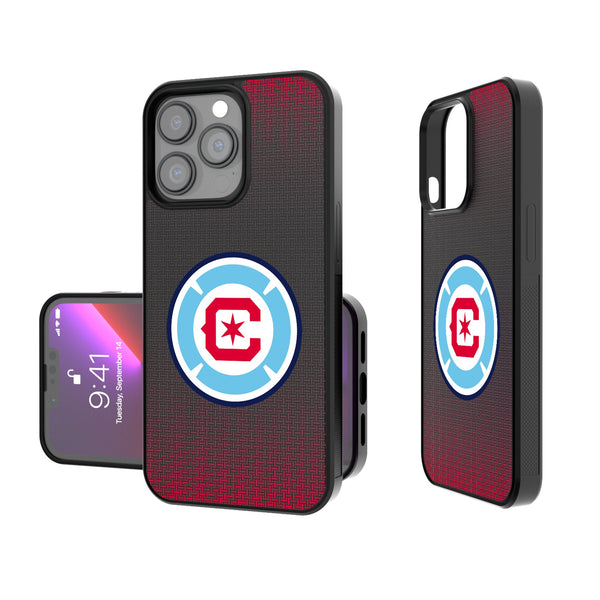 Chicago Fire  Linen iPhone Bump Phone Case