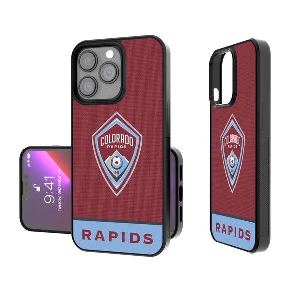 Colorado Rapids  Endzone Solid iPhone Bump Phone Case