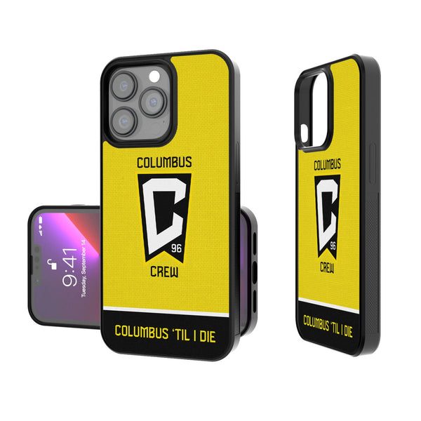 Columbus Crew Endzone Solid iPhone Bump Phone Case