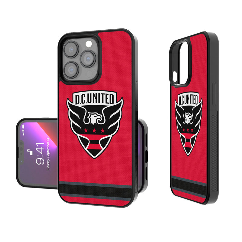 DC United  Stripe iPhone Bump Phone Case