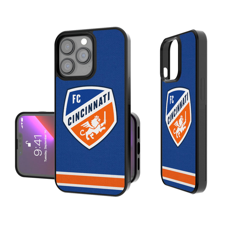 FC Cincinnati  Stripe iPhone Bump Phone Case