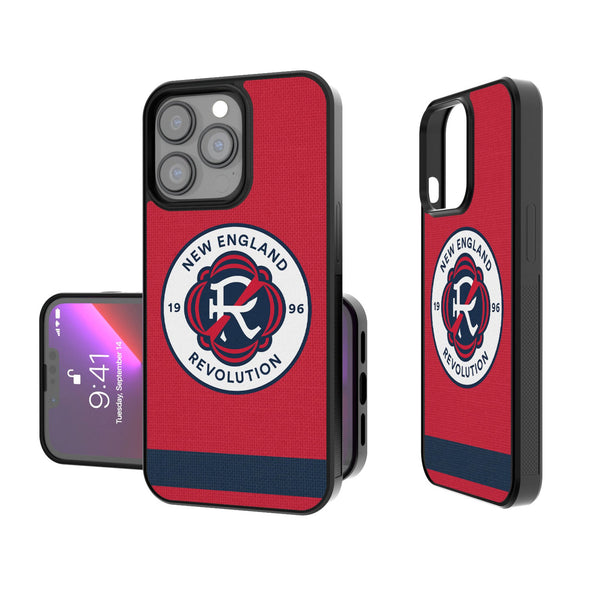 New England Revolution  Stripe iPhone Bump Phone Case