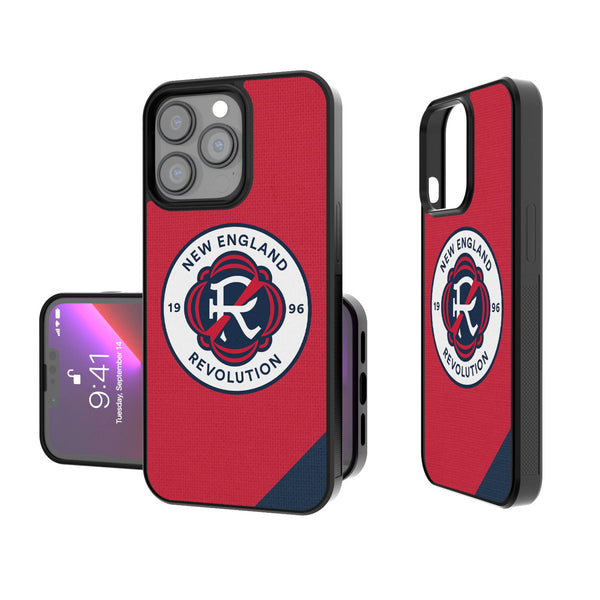 New England Revolution  Diagonal Stripe iPhone Bump Phone Case