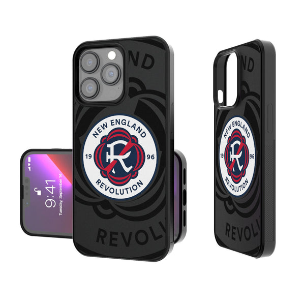 New England Revolution  Monocolor Tilt iPhone Bump Phone Case