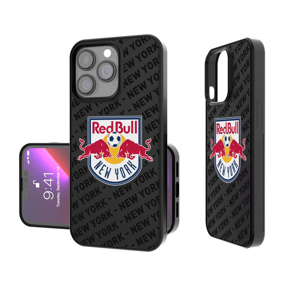 New York Red Bulls  Monocolor Tilt iPhone Bump Phone Case