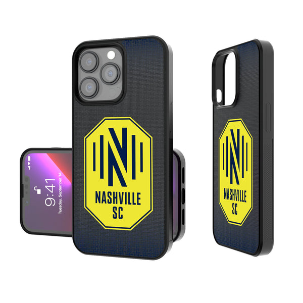 Nashville SC  Linen iPhone Bump Phone Case