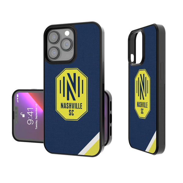 Nashville SC  Diagonal Stripe iPhone Bump Phone Case