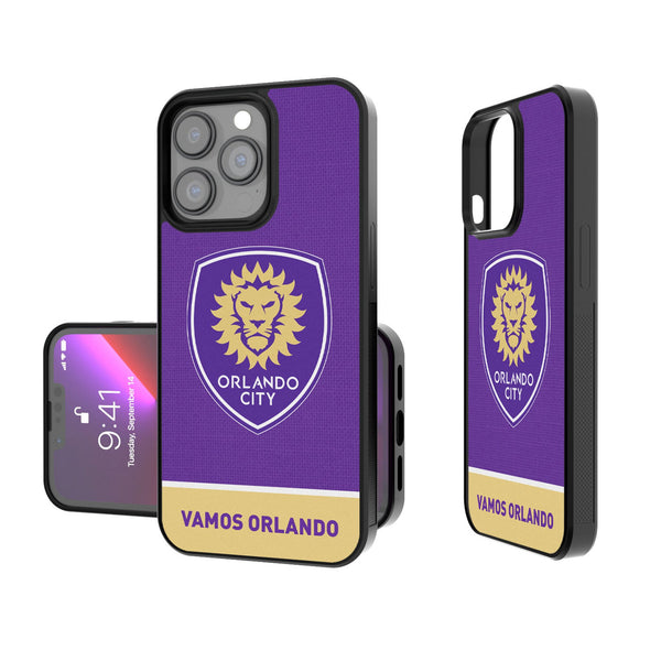 Orlando City Soccer Club  Endzone Solid iPhone Bump Phone Case