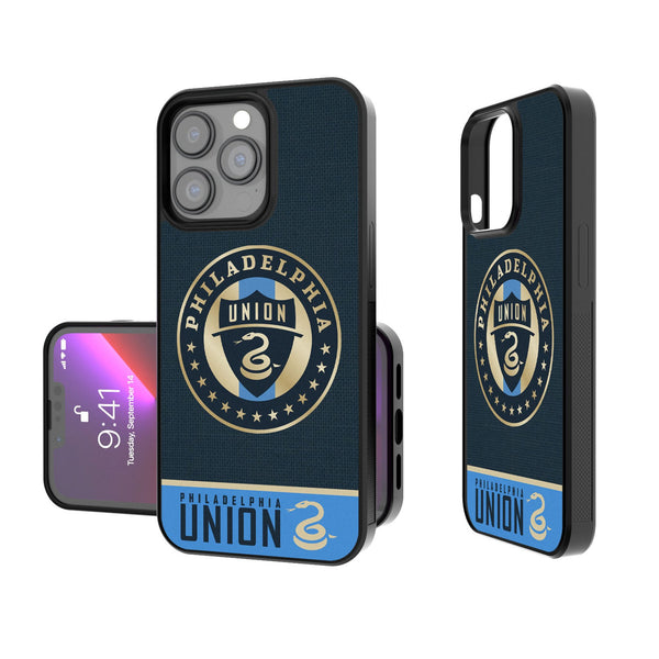 Philadelphia Union   Endzone Solid iPhone Bump Phone Case