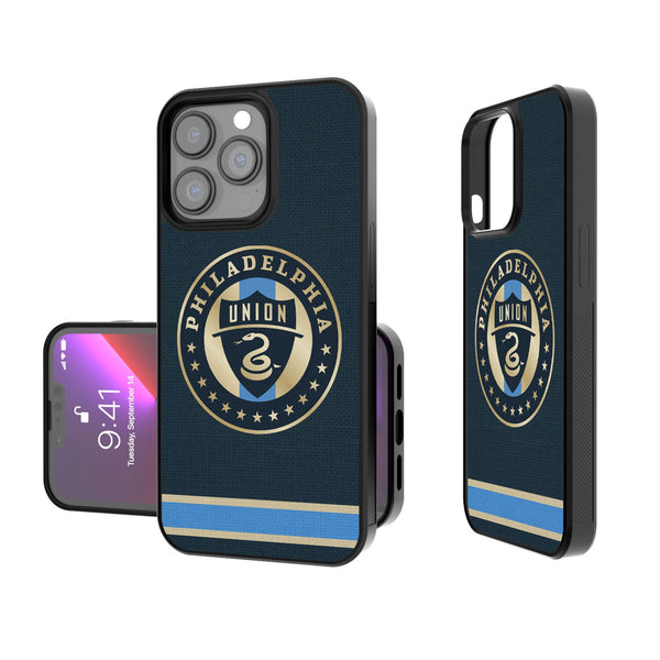 Philadelphia Union   Stripe iPhone Bump Phone Case