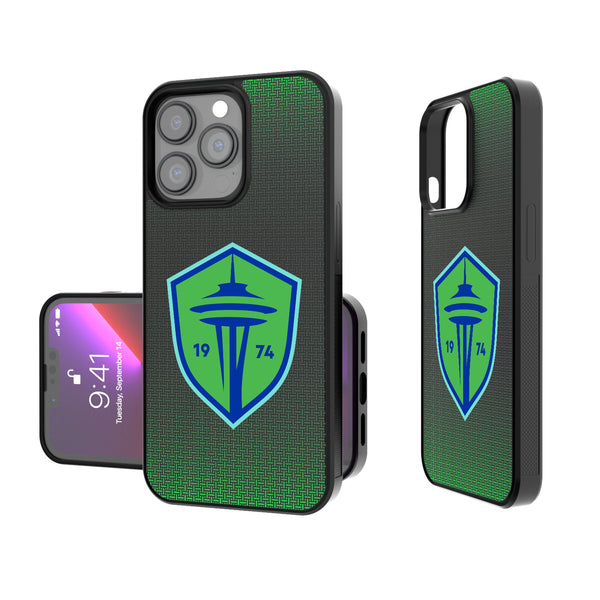 Seattle Sounders FC   Linen iPhone Bump Phone Case