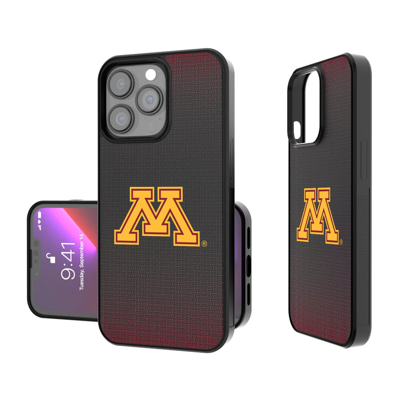 University of Minnesota Golden Gophers Linen iPhone Bump Phone Case