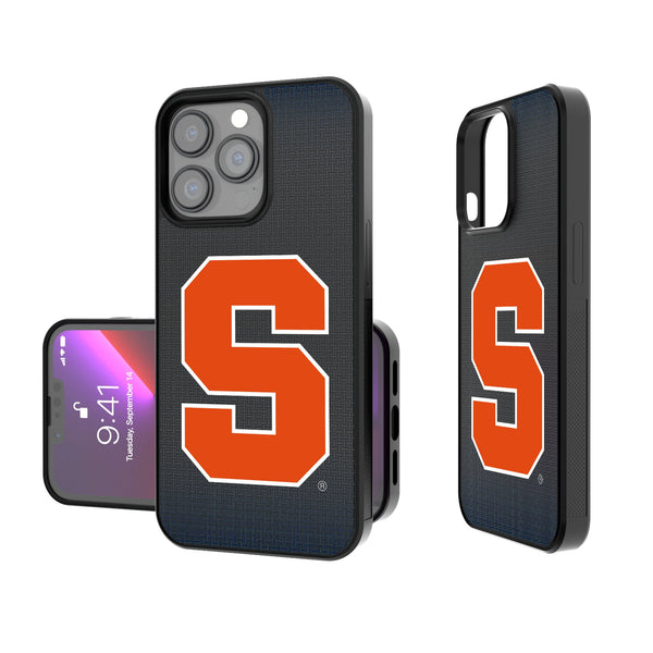 Syracuse University Orange Linen iPhone Bump Phone Case