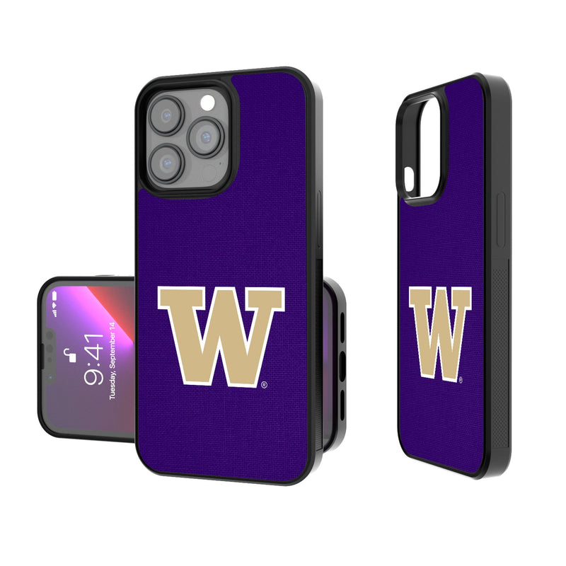 University of Washington Huskies Solid iPhone Bump Phone Case