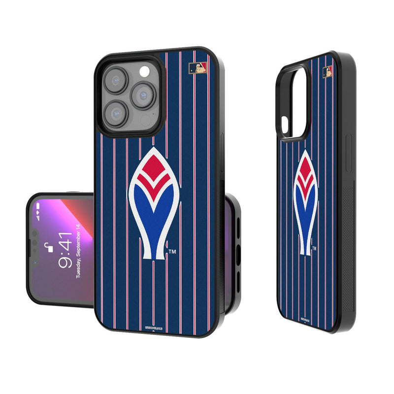 Atlanta Braves 1972-1975 - Cooperstown Collection Pinstripe iPhone Bump Phone Case