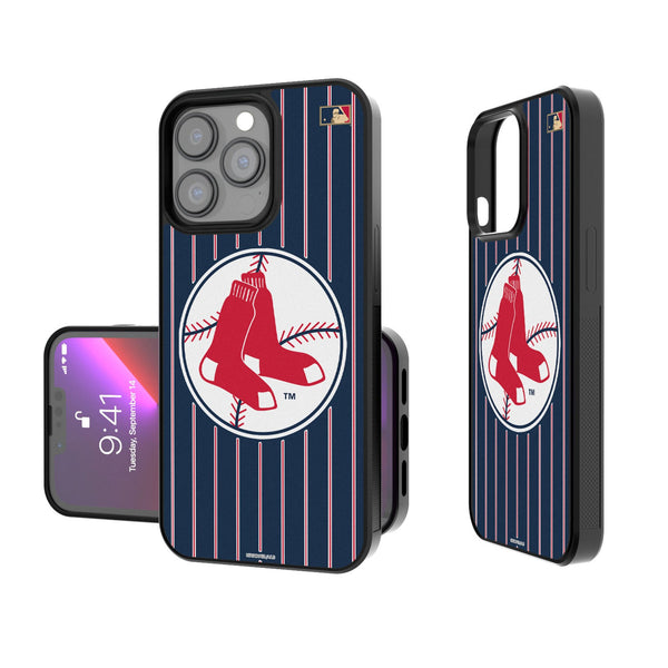 Boston Red Sox 1970-1975 - Cooperstown Collection Pinstripe iPhone Bump Phone Case