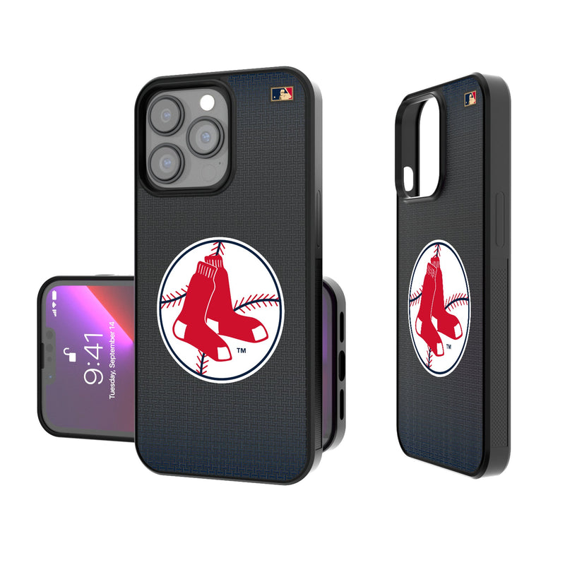 Boston Red Sox 1970-1975 - Cooperstown Collection Linen iPhone Bump Phone Case