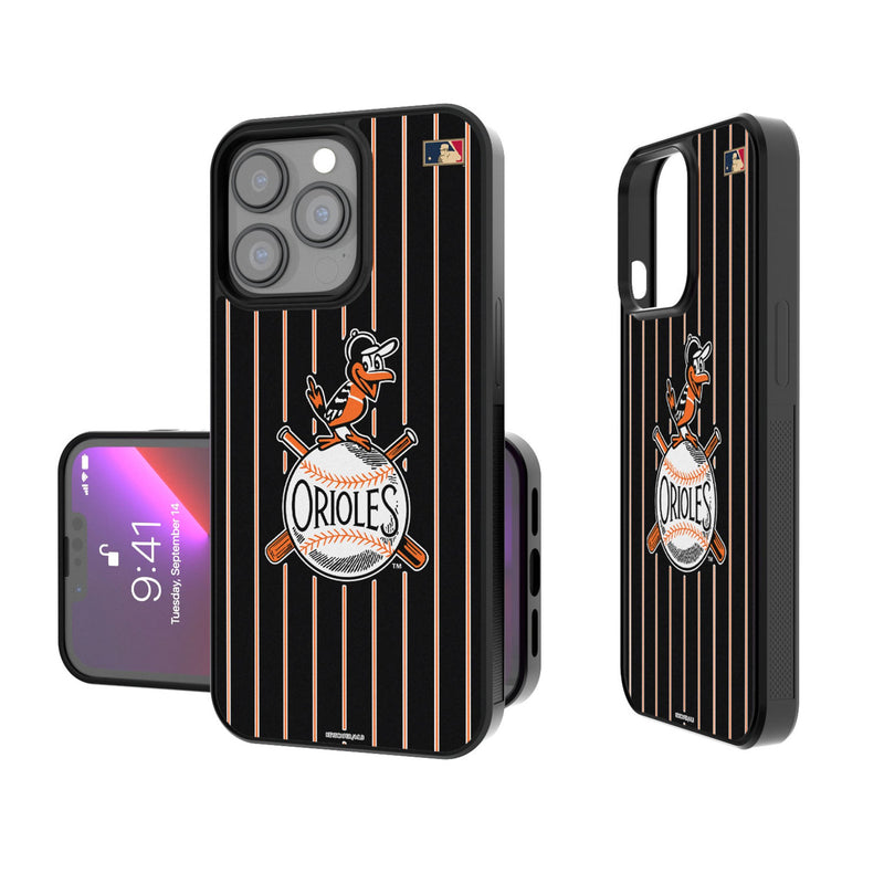 Baltimore Orioles 1954-1963 - Cooperstown Collection Pinstripe iPhone Bump Phone Case