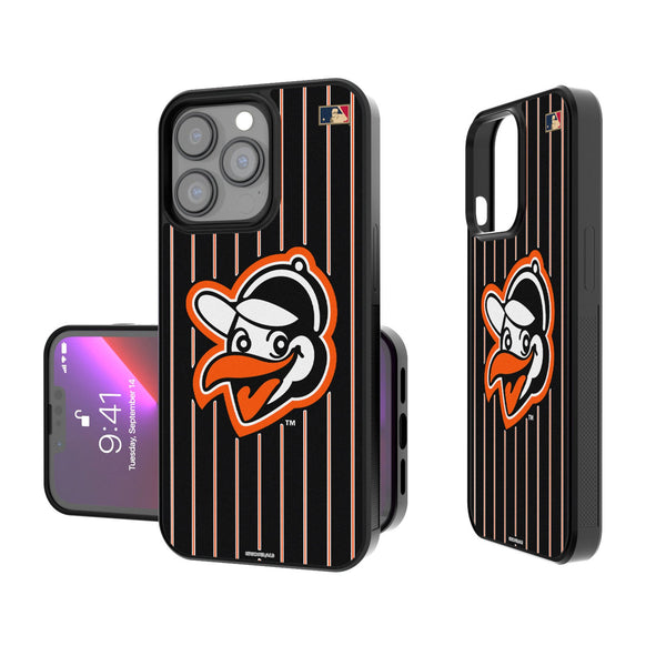 Baltimore Orioles 1955 - Cooperstown Collection Pinstripe iPhone Bump Phone Case