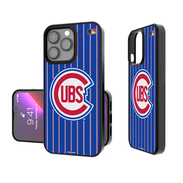 Chicago Cubs 1948-1956 - Cooperstown Collection Pinstripe iPhone Bump Phone Case