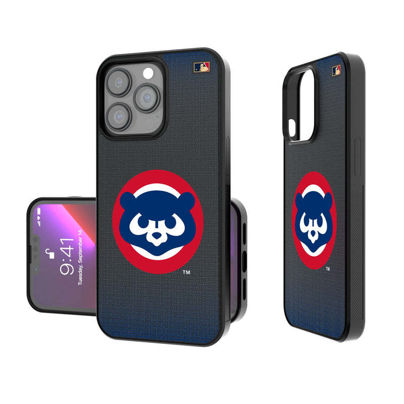 Chicago Cubs Home 1979-1993 - Cooperstown Collection Linen iPhone Bump Phone Case