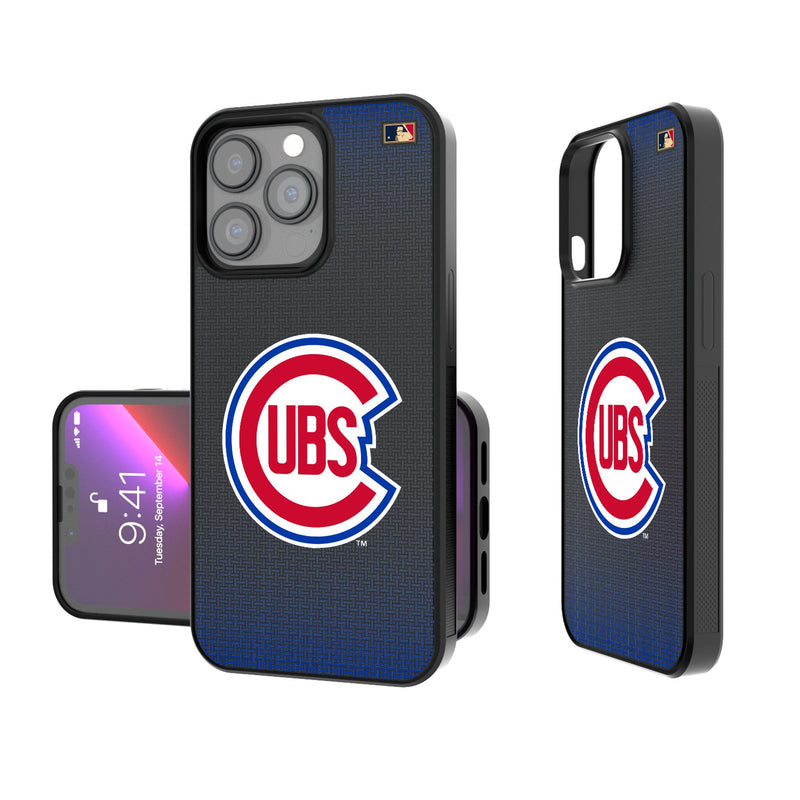 Chicago Cubs 1948-1956 - Cooperstown Collection Linen iPhone Bump Phone Case