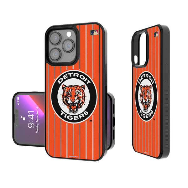 Detroit Tigers 1961-1963 - Cooperstown Collection Pinstripe iPhone Bump Phone Case