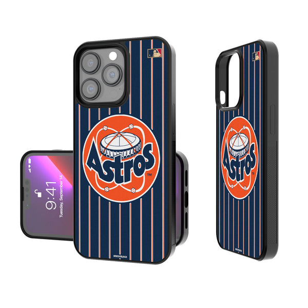 Houston Astros 1977-1993 - Cooperstown Collection Pinstripe iPhone Bump Phone Case