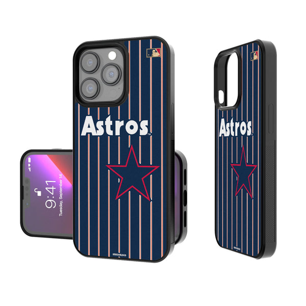 Houston Astros 1975-1981 - Cooperstown Collection Pinstripe iPhone Bump Phone Case