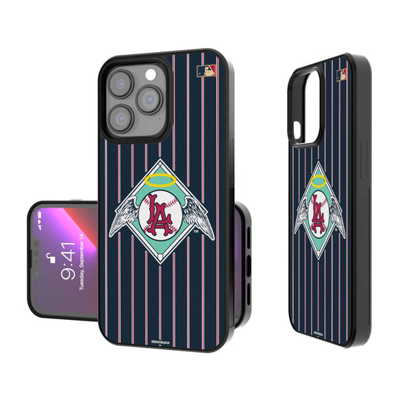 LA Angels 1961-1965 - Cooperstown Collection Pinstripe iPhone Bump Phone Case